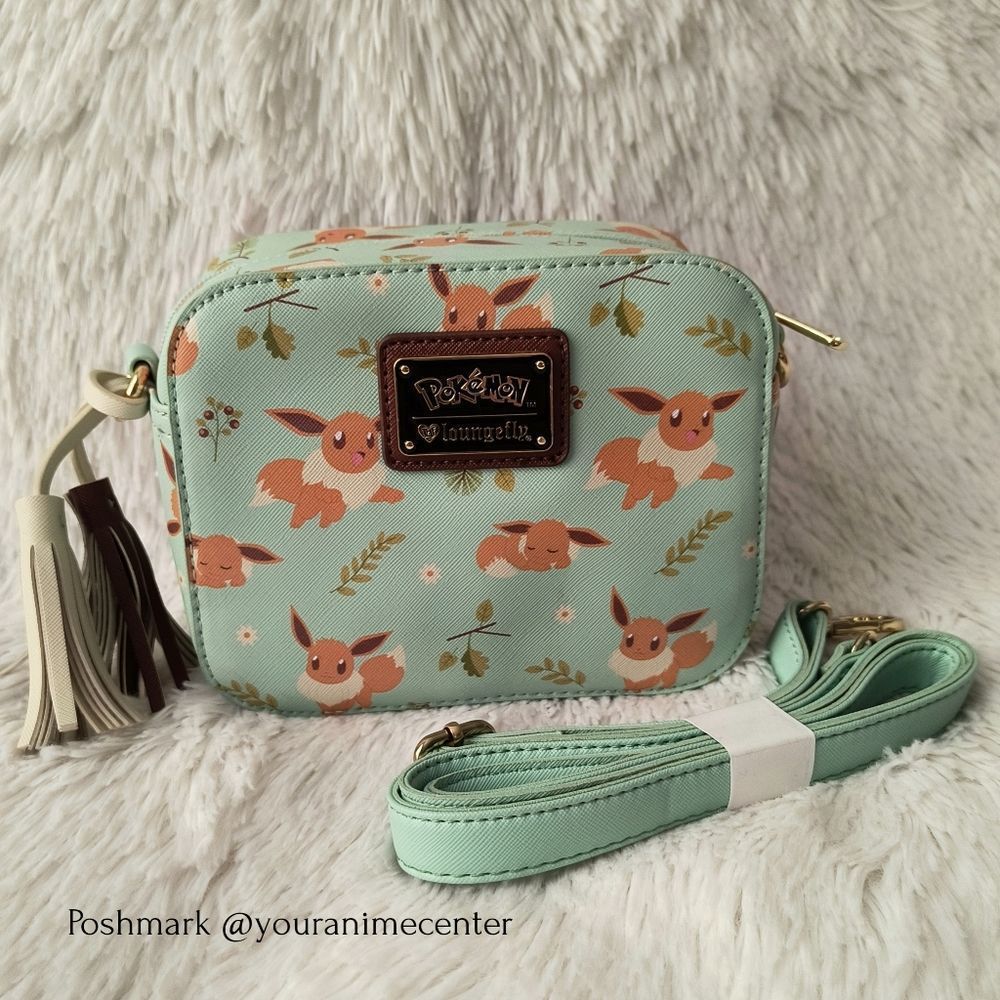 Loungefly Pokémon Eevee Floral Crossbody Bag